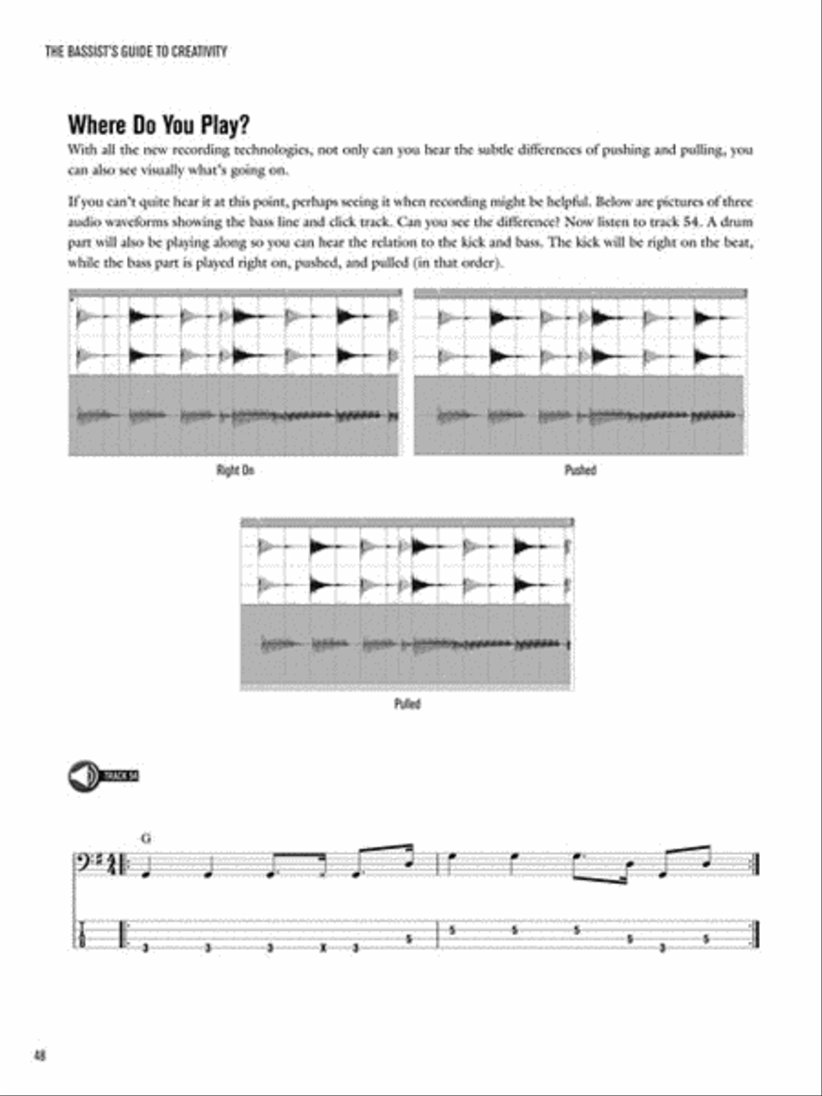 The Bassist's Guide to Creativity Bass Guitar Tablature scores gallery preview page 7