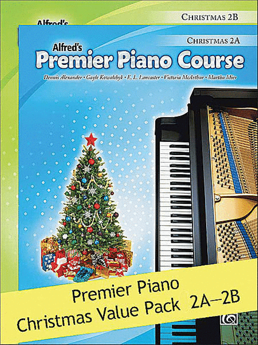 Premier Piano Course, Christmas 2A & 2B (Value Pack) Piano Method scores gallery preview page 1