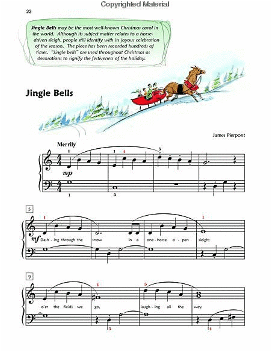 Premier Piano Course, Christmas 2A & 2B (Value Pack) Piano Method scores gallery preview page 2