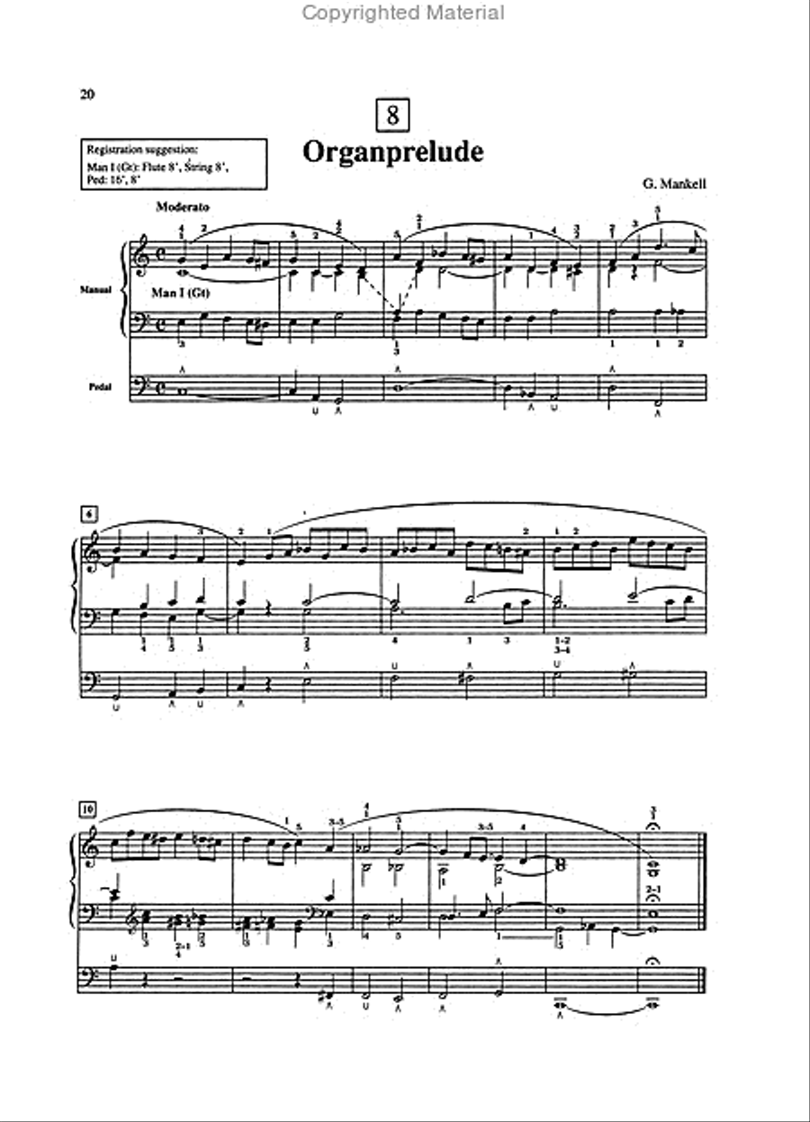 Suzuki Organ School, Volume 5 Organ scores gallery preview page 4