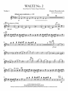 Waltz No. 2 String Orchestra scores gallery preview page 4