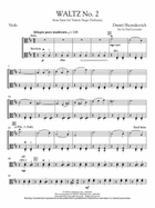 Waltz No. 2 String Orchestra scores gallery preview page 5