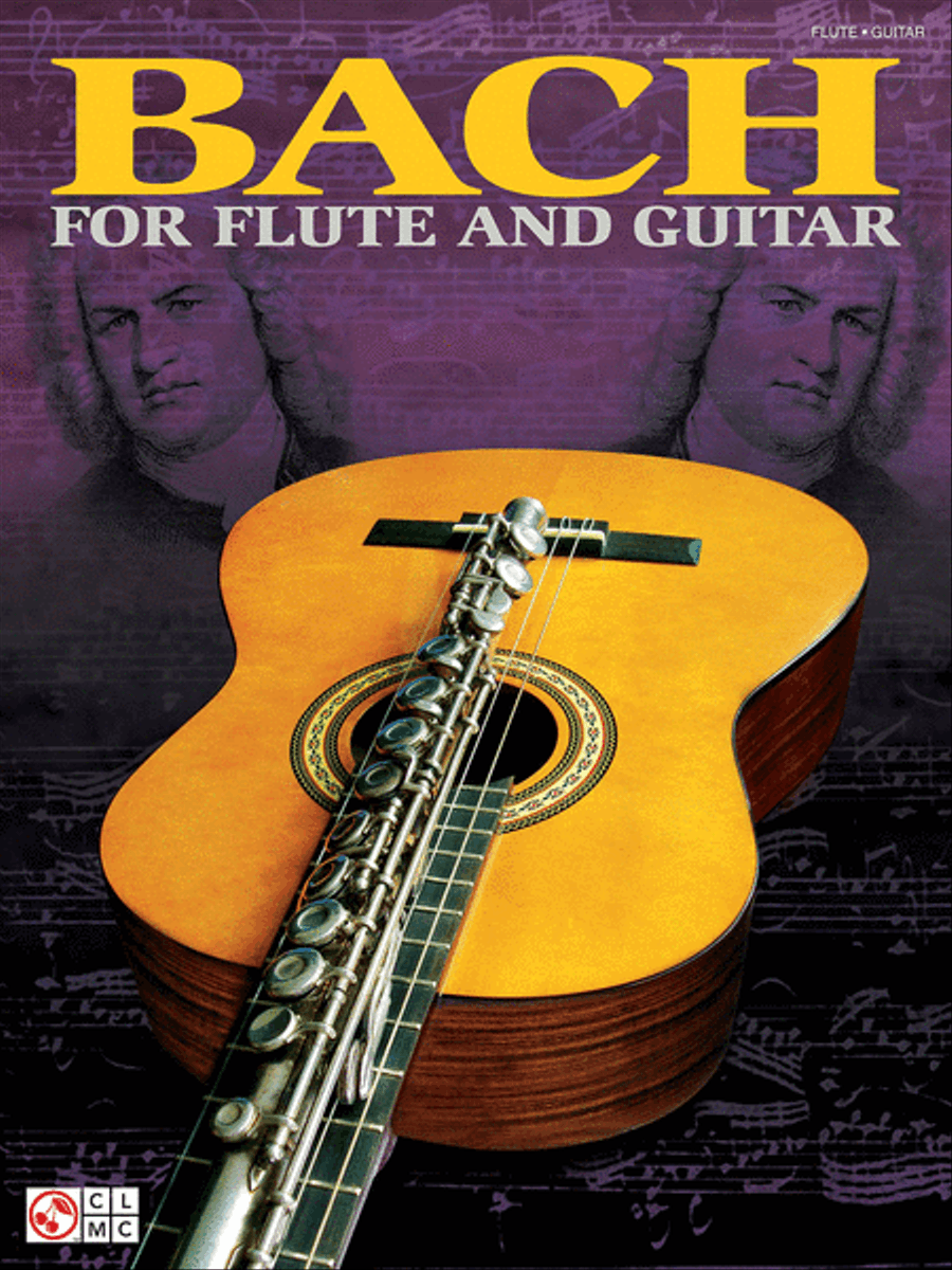 Bach for Flute and Guitar Flute scores gallery preview page 1