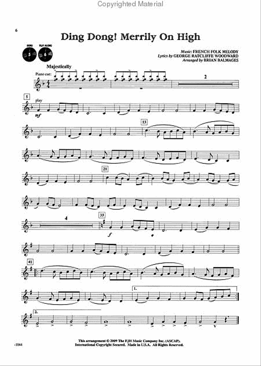 Sensational Solos! Popular Christmas, B-flat Clarinet B-Flat Clarinet scores gallery preview page 3