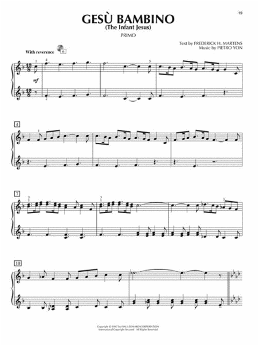Christmas for Two 1 Piano, 4-Hands scores gallery preview page 4