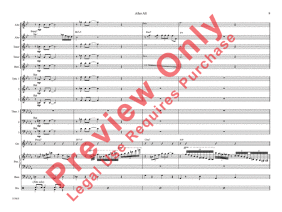 After All After All Jazz Ensemble scores gallery preview page 14
