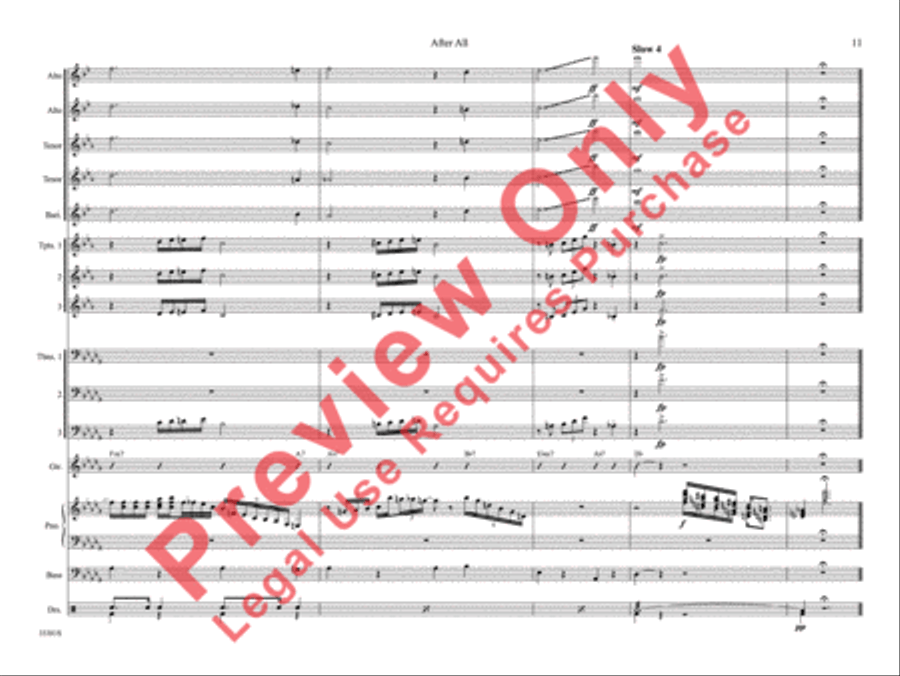 After All After All Jazz Ensemble scores gallery preview page 16
