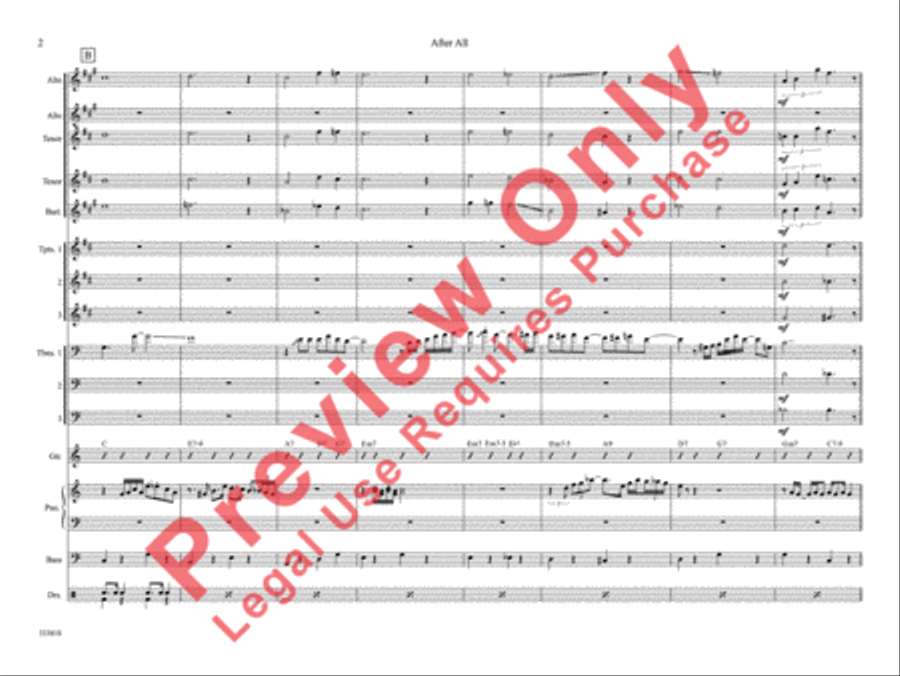 After All After All Jazz Ensemble scores gallery preview page 7