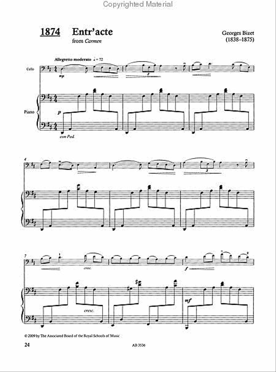 More Time Pieces for Cello, Volume 2 Piano Accompaniment scores gallery preview page 4