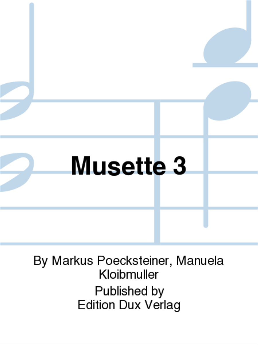 Musette 3 Accordion scores gallery preview page 1