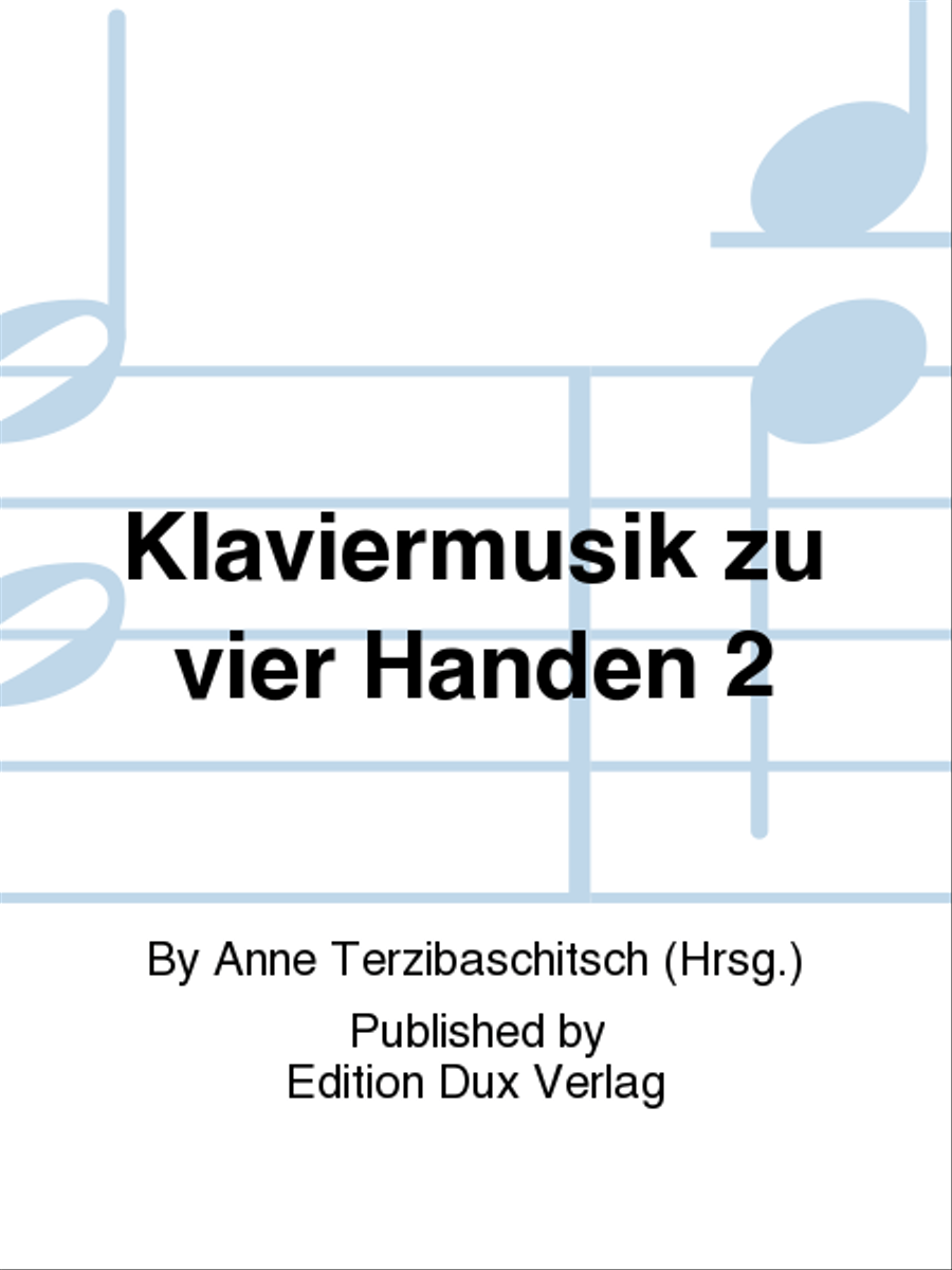 Klaviermusik zu vier Handen 2 Piano Duet scores gallery preview page 1