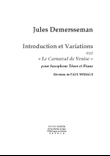 Introduction et Variations sur le Carn. de Venise mini preview