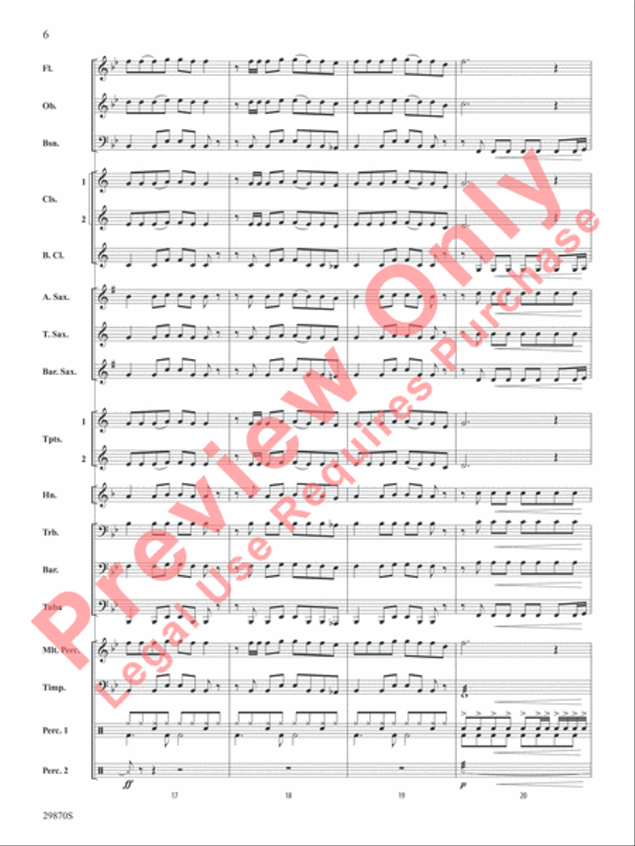 Know Your Enemy Know Your Enemy Concert Band scores gallery preview page 7