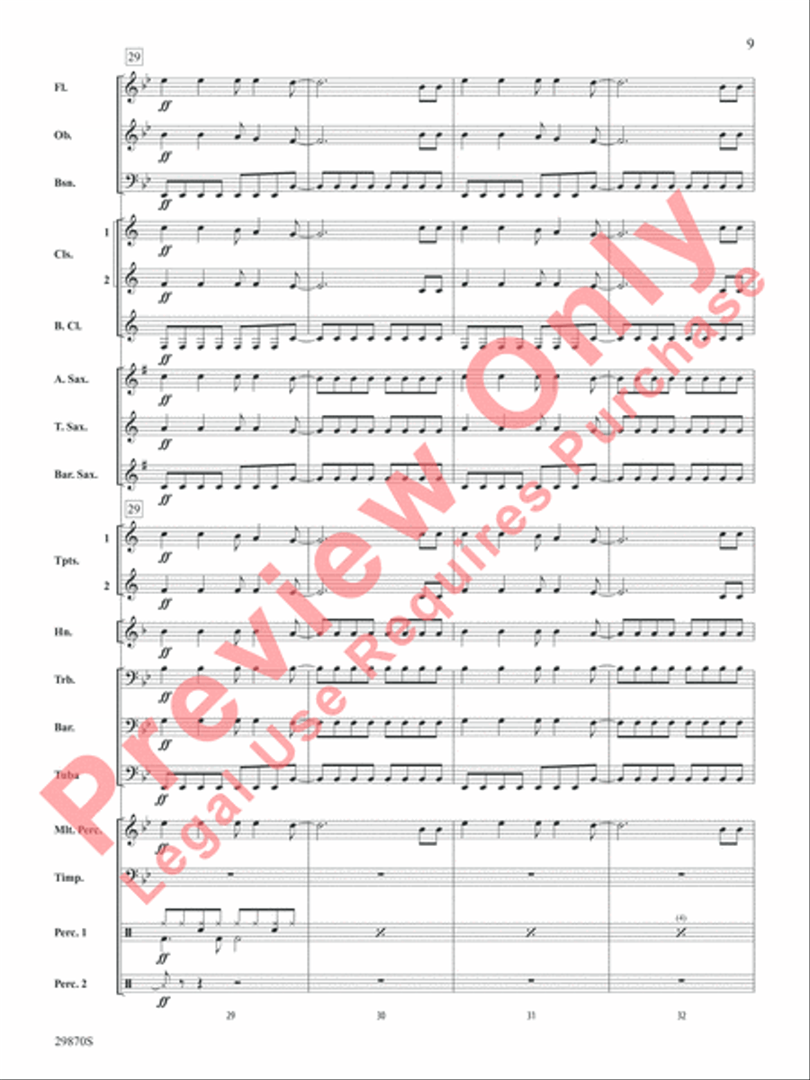 Know Your Enemy Know Your Enemy Concert Band scores gallery preview page 10