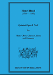 Wind Quintet, Op. 2, No. 2