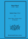 Wind Quintet, Op. 2, No. 3