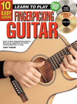 10 Easy Lessons Fingerpicking Guitar - Book/CD/DVD