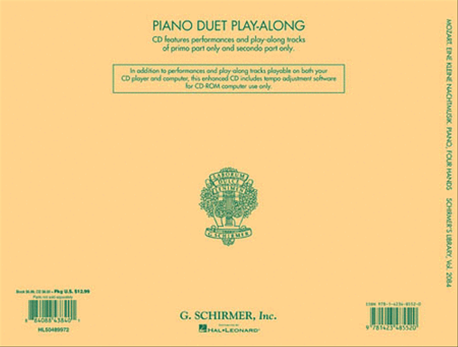 Mozart – Eine kleine Nachtmusik Piano Duet scores gallery preview page 2