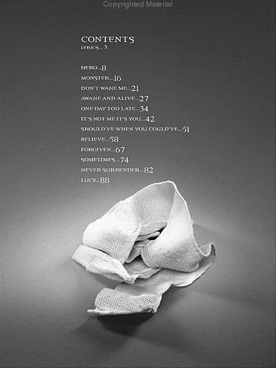 Skillet – Awake Electric Guitar scores gallery preview page 2