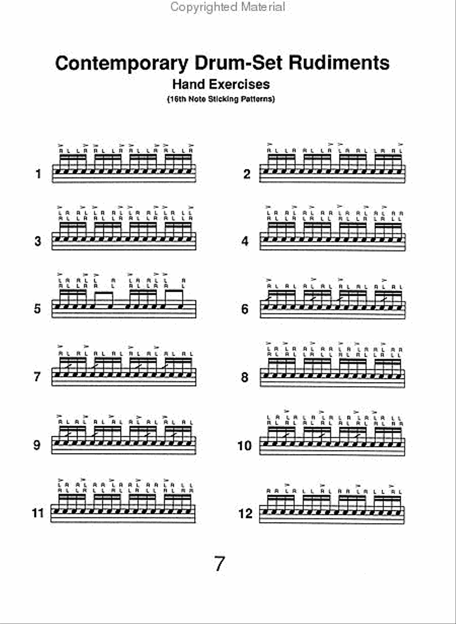 Contemporary Drumset Techniques Drum Set scores gallery preview page 2