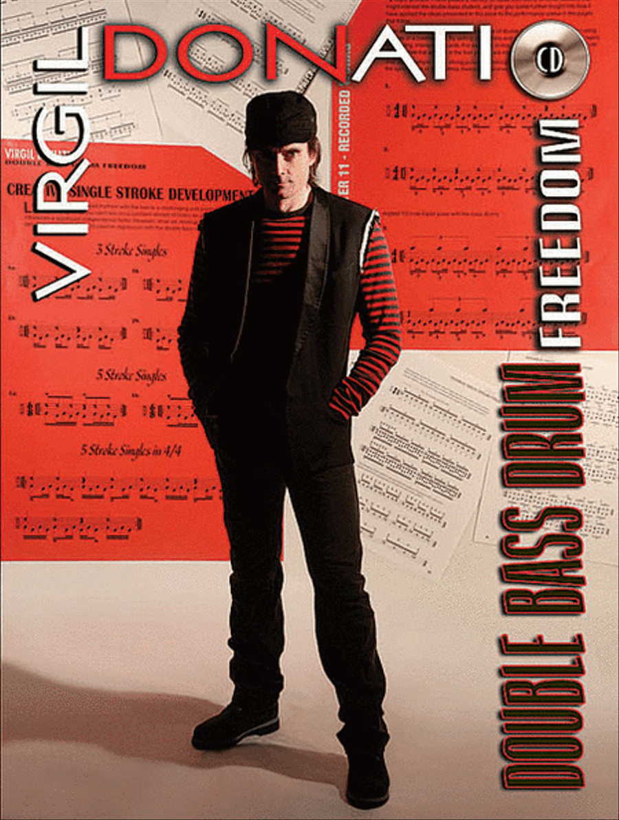 Virgil Donati -- Double Bass Drum Freedom Double Bass scores gallery preview page 1