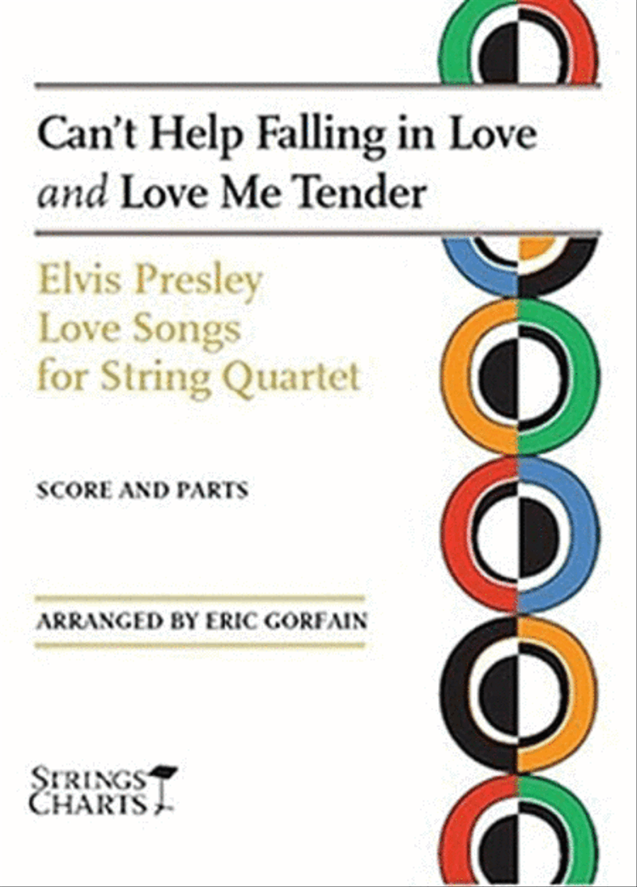 Elvis Presley - Love Songs for String Quartet Cello scores gallery preview page 1