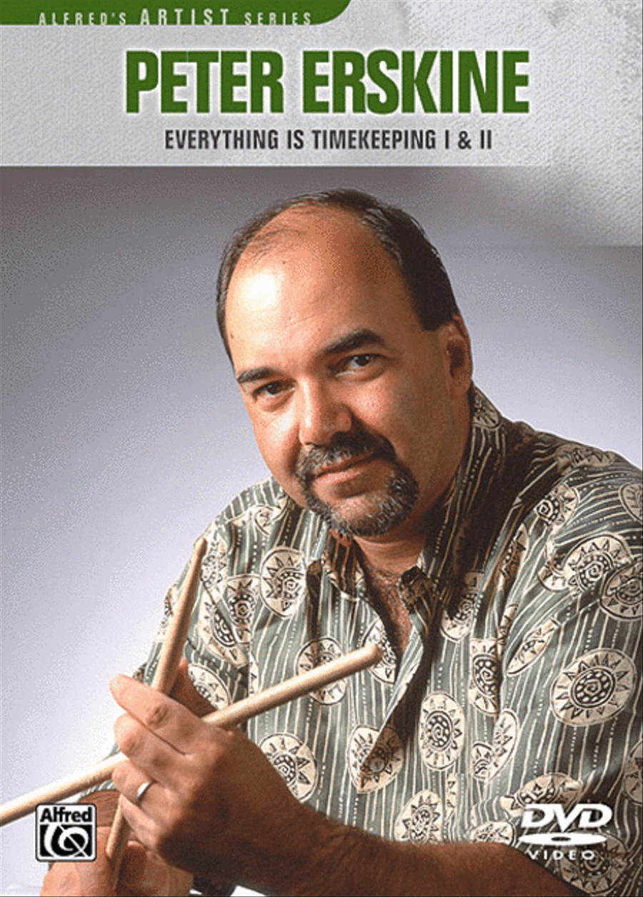 Peter Erskine -- Everything Is Timekeeping Percussion scores gallery preview page 1