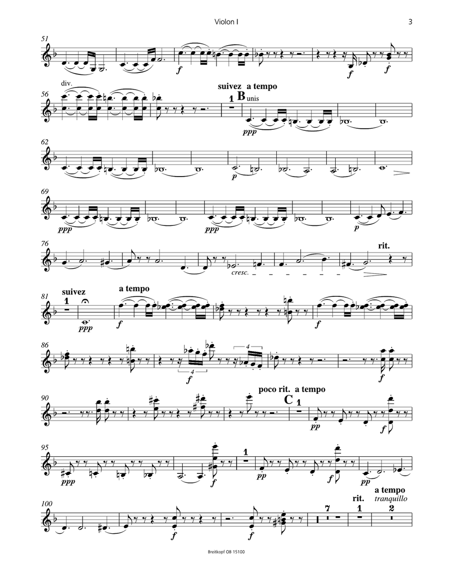 Violoncello Concerto in D minor Orchestra scores gallery preview page 3