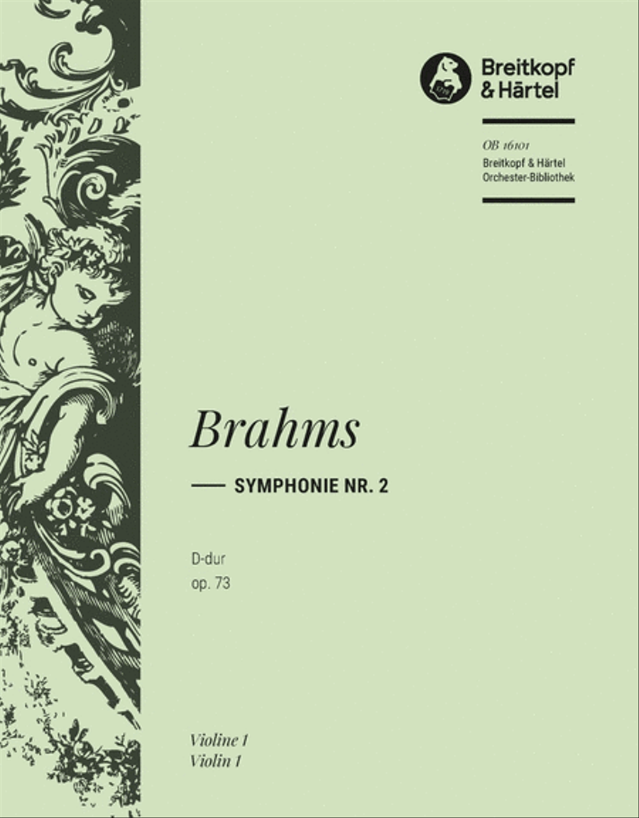 Symphony No. 2 in D major Op. 73 Orchestra scores gallery preview page 1