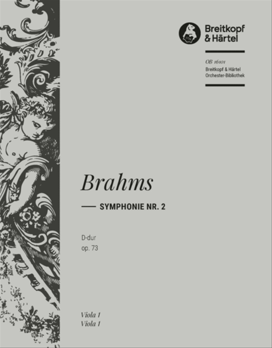 Symphony No. 2 in D major Op. 73 Orchestra scores gallery preview page 1