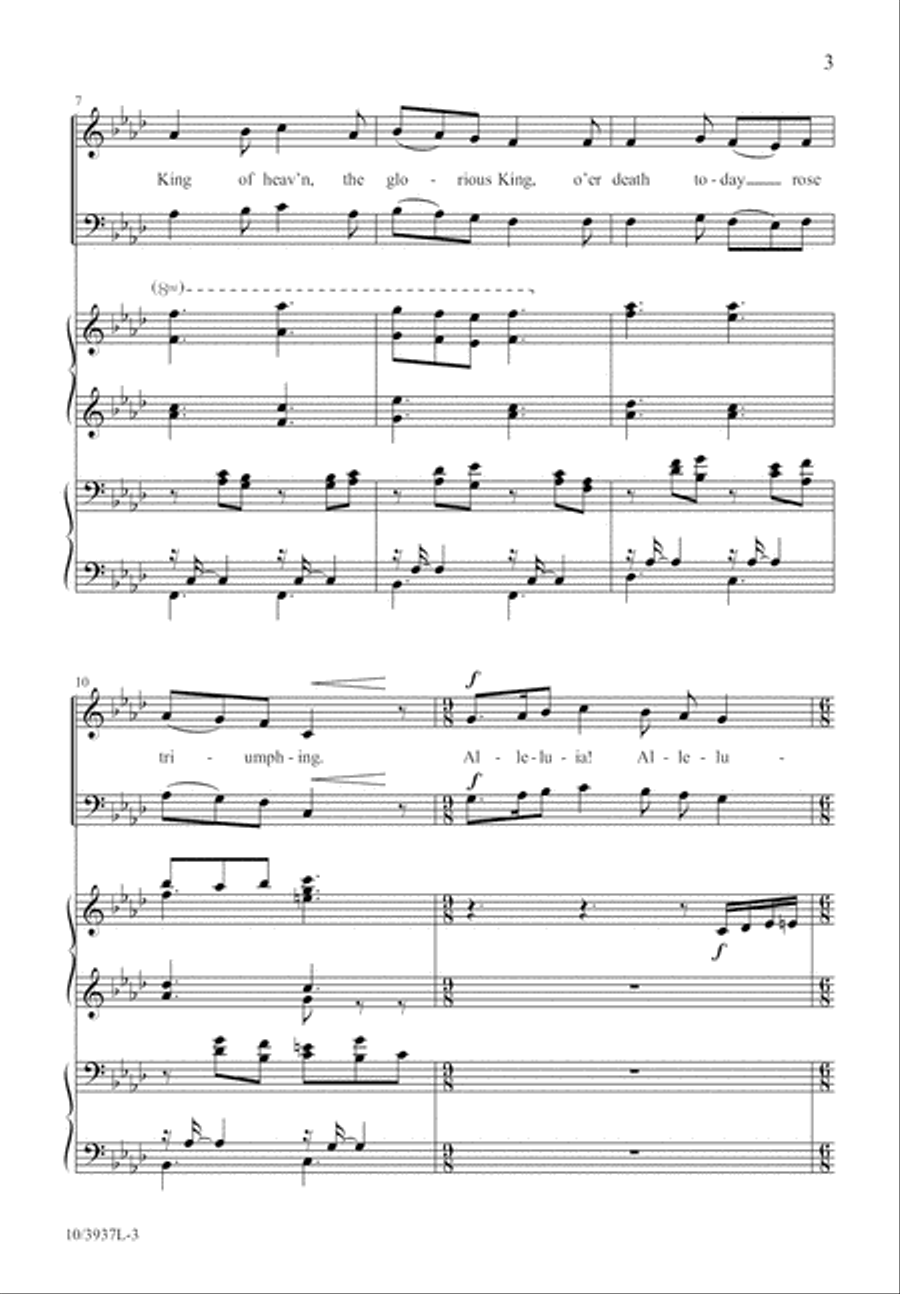 O Sons and Daughters, Let Us Sing! 4-Part scores gallery preview page 4