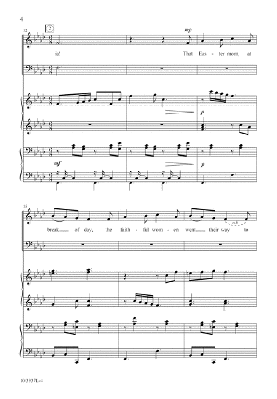 O Sons and Daughters, Let Us Sing! 4-Part scores gallery preview page 5