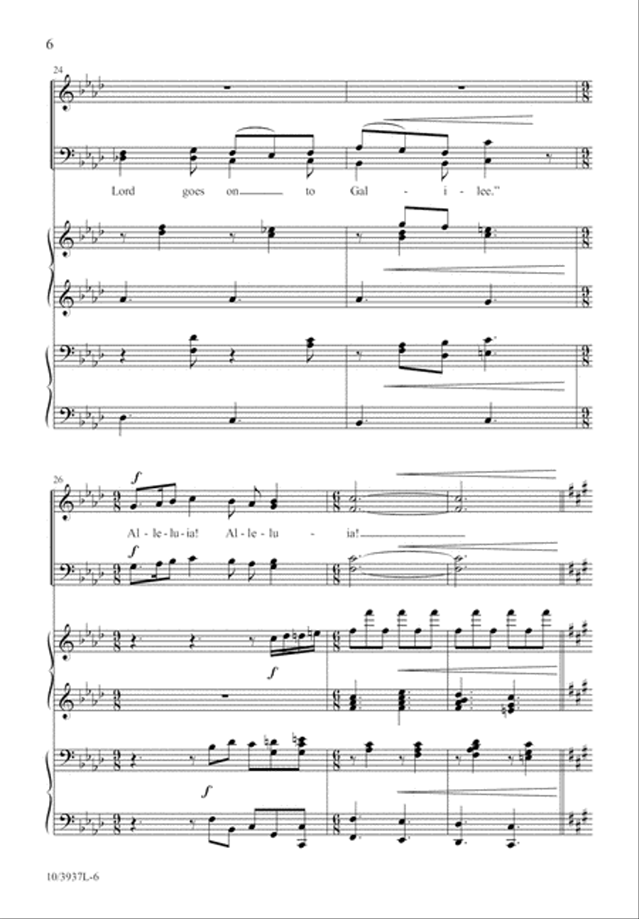 O Sons and Daughters, Let Us Sing! 4-Part scores gallery preview page 7