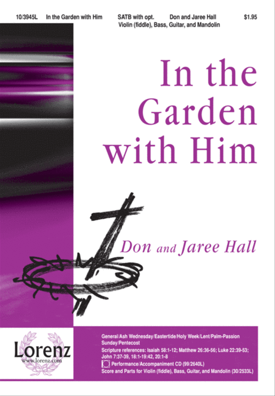 In the Garden with Him In the Garden with Him 4-Part scores gallery preview page 2