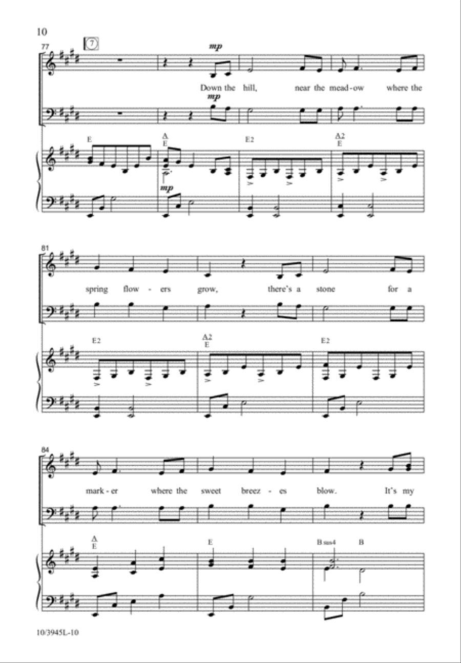In the Garden with Him In the Garden with Him 4-Part scores gallery preview page 11