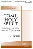 Come, Holy Spirit - SATB mini preview