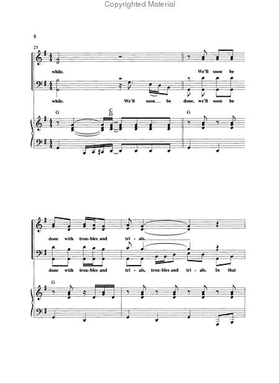 New Day Dawning (Anthem) 4-Part scores gallery preview page 4