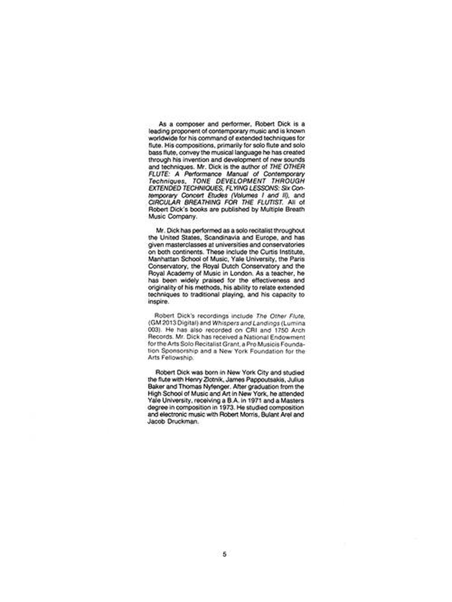Tone Development Through Extended Techniques Flute scores gallery preview page 3