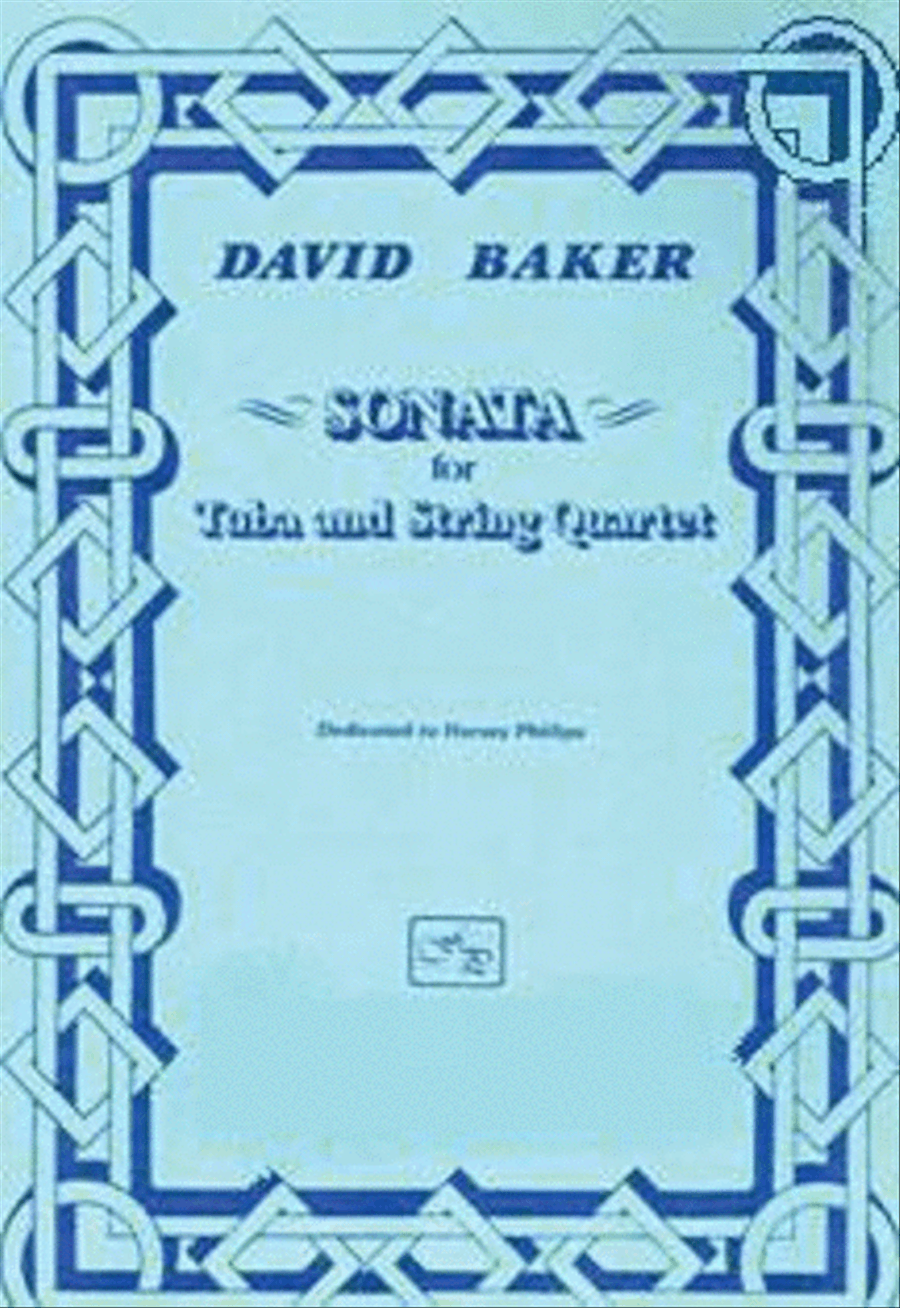 Sonata for Tuba and String Quartet Tuba scores gallery preview page 1