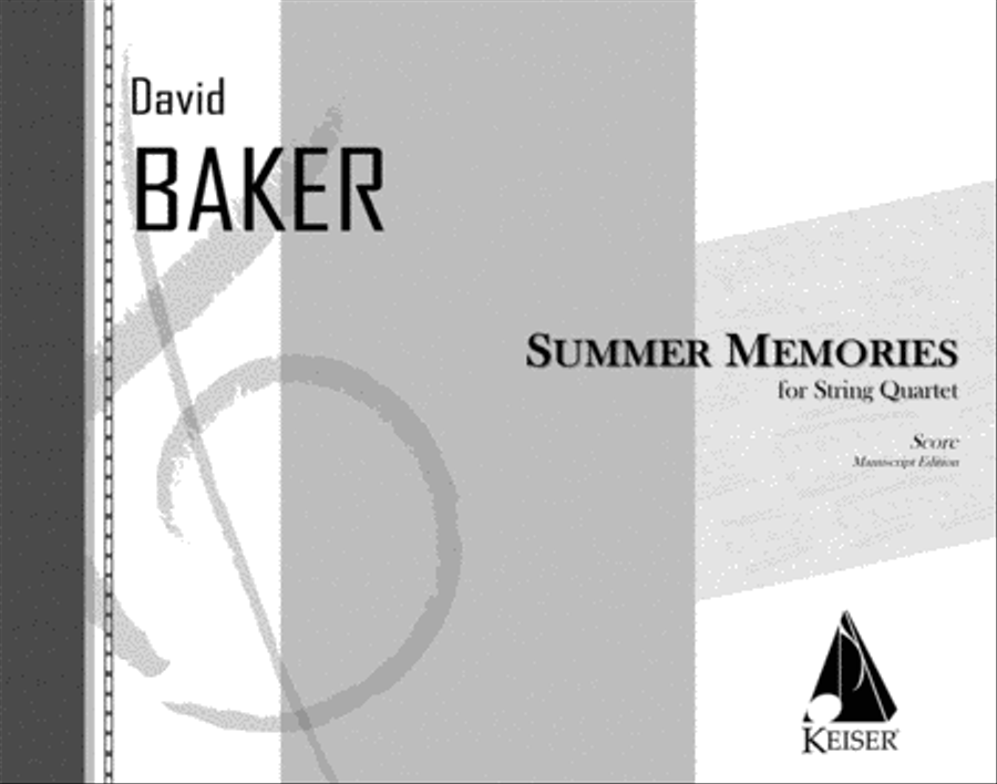 Summer Memories Summer Memories String Quartet scores gallery preview page 1