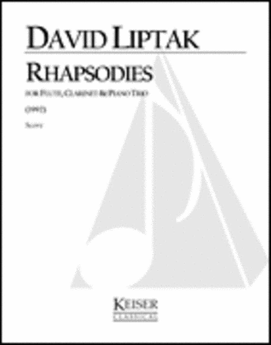 Rhapsodies Rhapsodies Clarinet scores gallery preview page 1