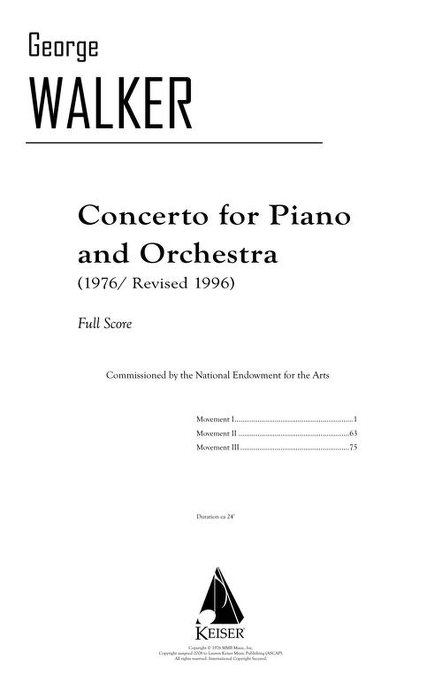 Concerto for Piano and Orchestra Orchestra scores gallery preview page 2