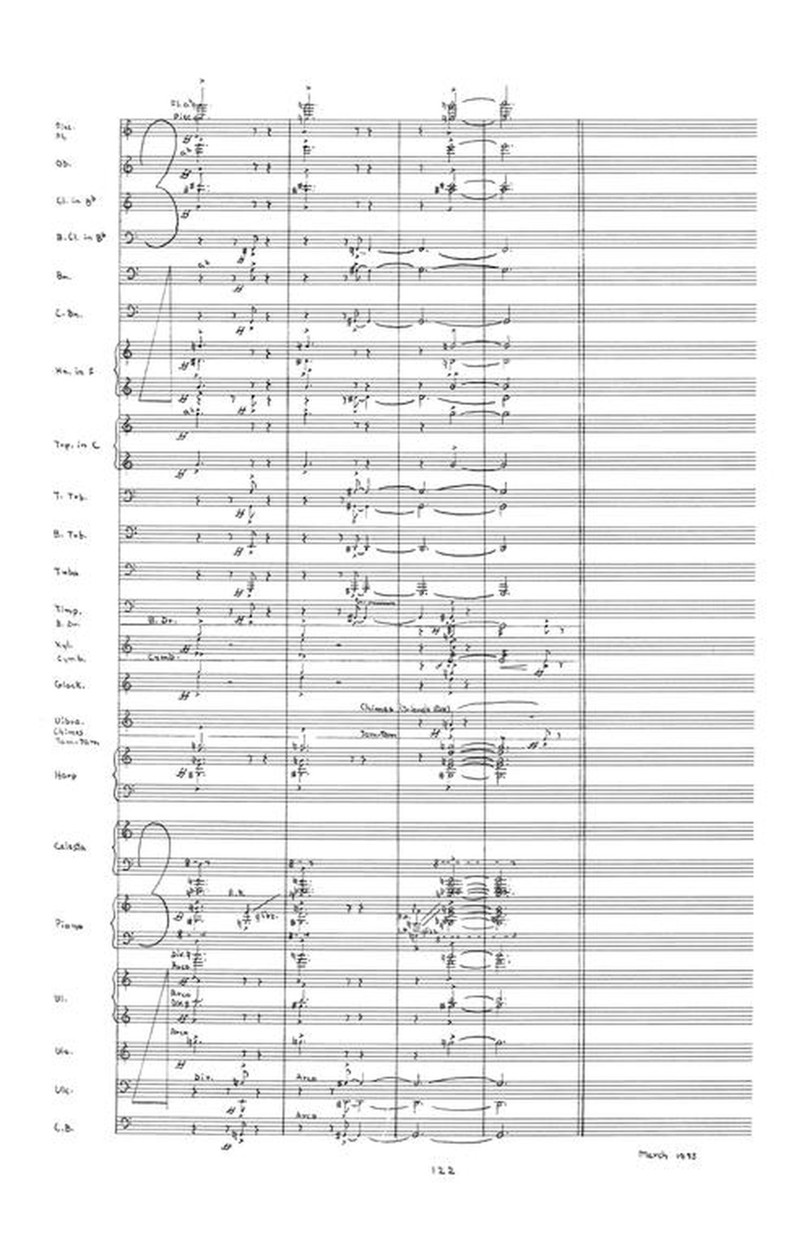 Concerto for Piano and Orchestra Orchestra scores gallery preview page 7