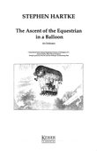 The Ascent of the Equestrian in a Balloon