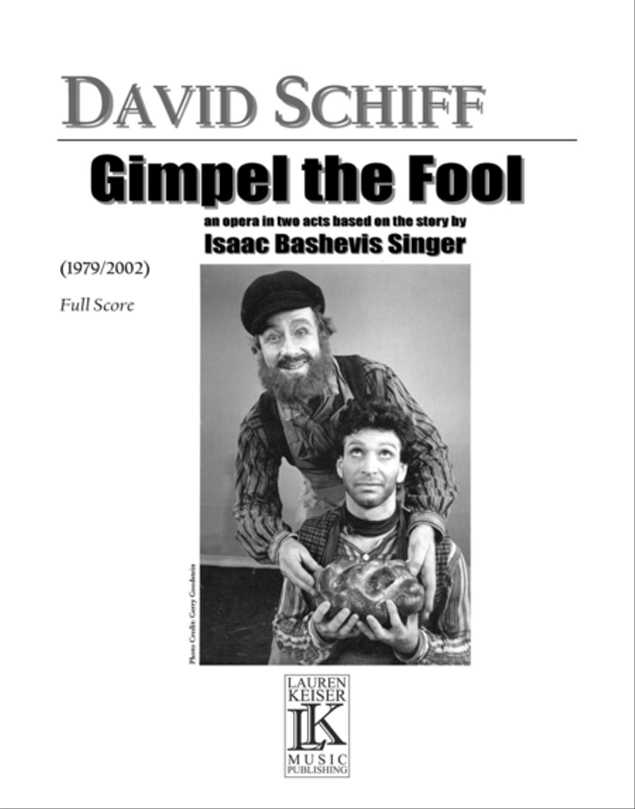 Gimpel the Fool Gimpel the Fool Choir scores gallery preview page 1