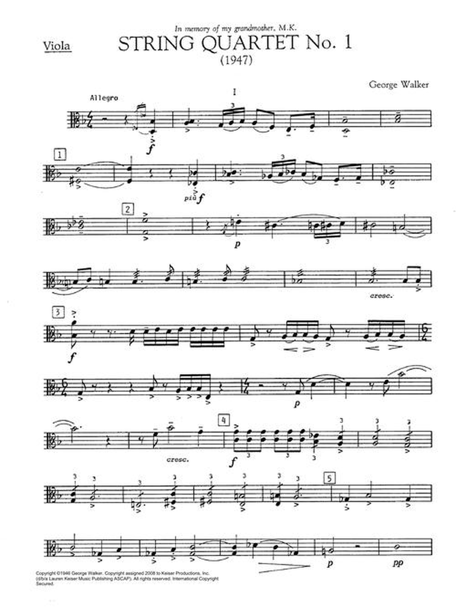 String Quartet No. 1 String Quartet No. 1 String Quartet scores gallery preview page 9