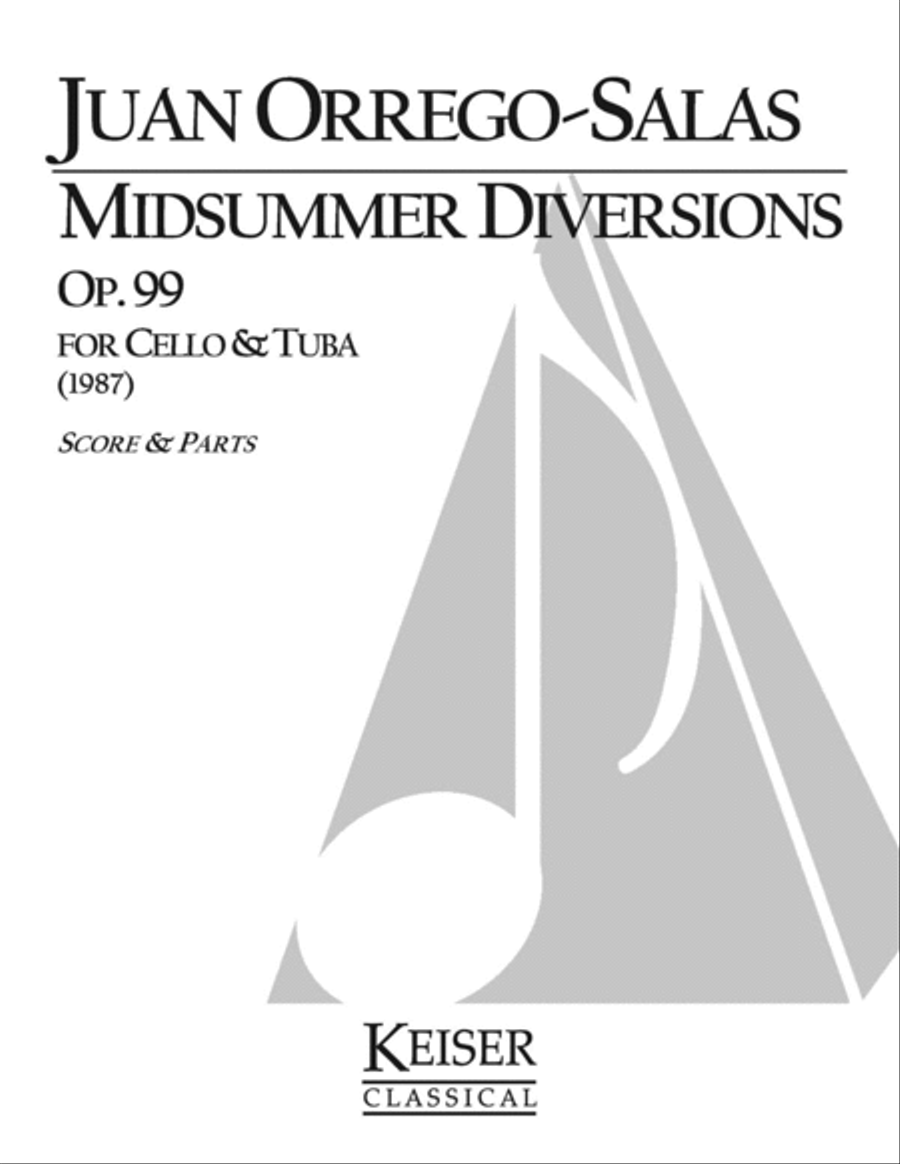 Midsummer Diversion, Op. 99 Tuba scores gallery preview page 1