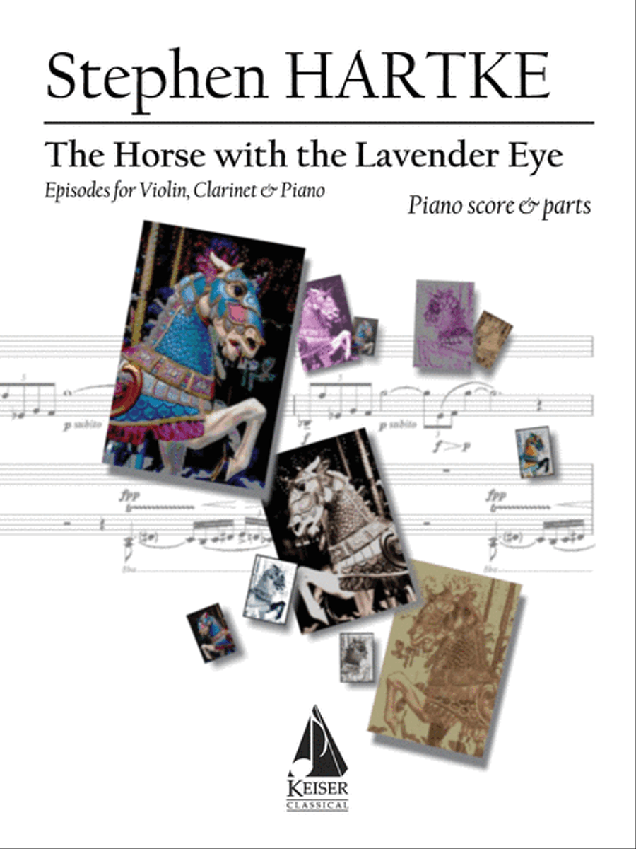 The Horse with the Lavender Eye Clarinet scores gallery preview page 1
