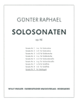 Solosonate (1954), op. 46/9