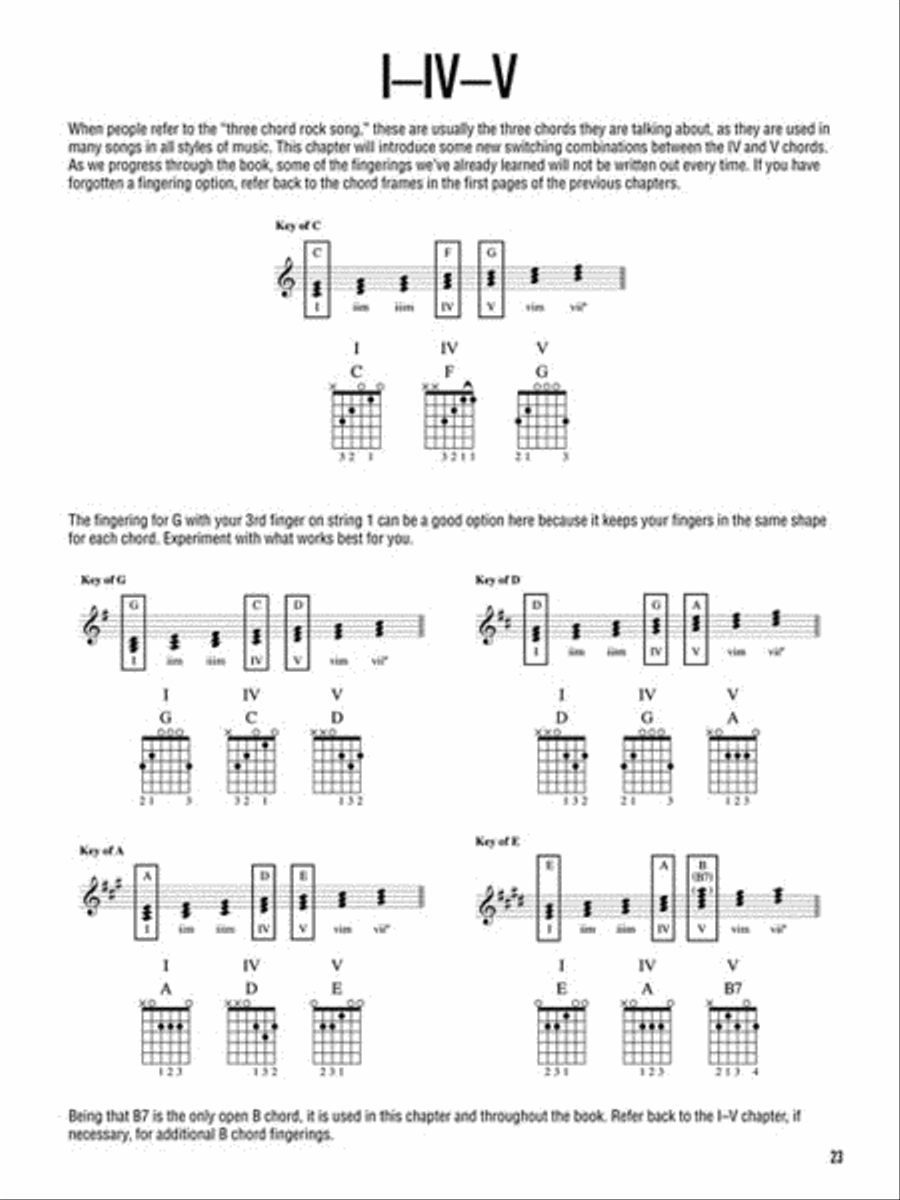 Open Chords Open Chords Guitar Tablature scores gallery preview page 4